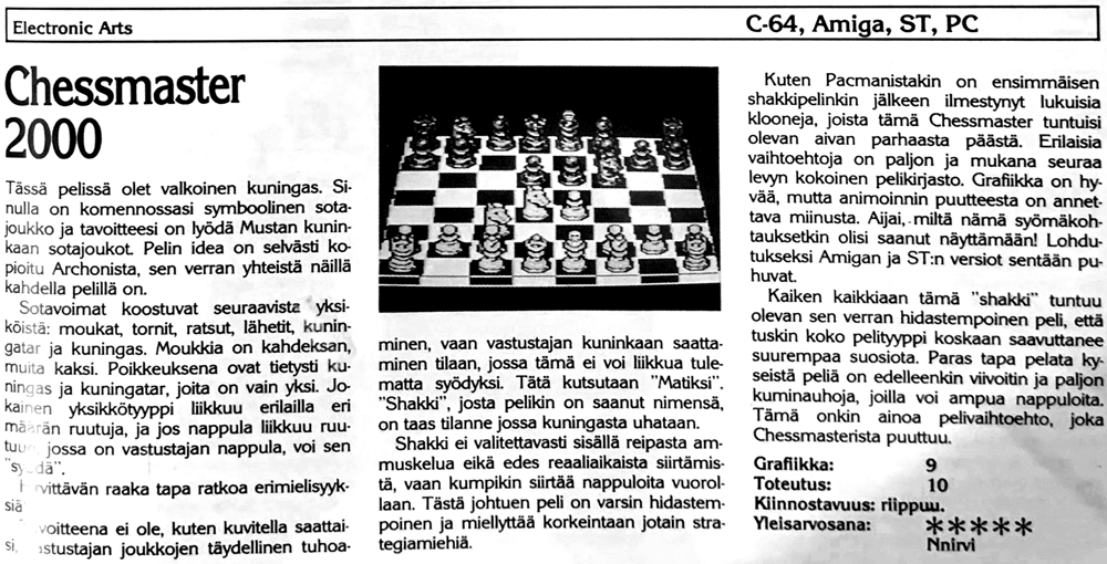 Chessmaster 2000